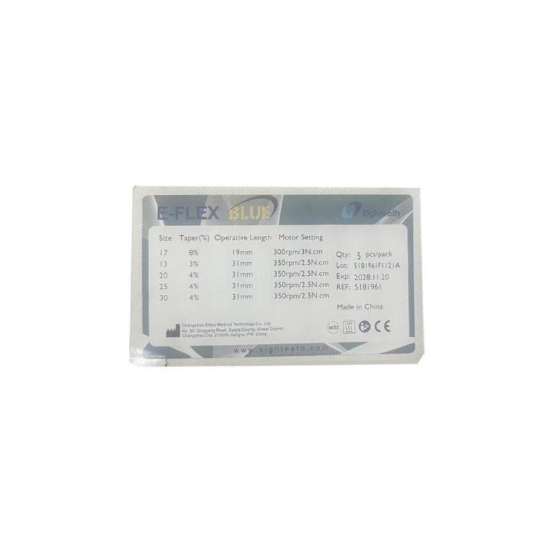 E-Flex Blue #17-30-04 5 Files