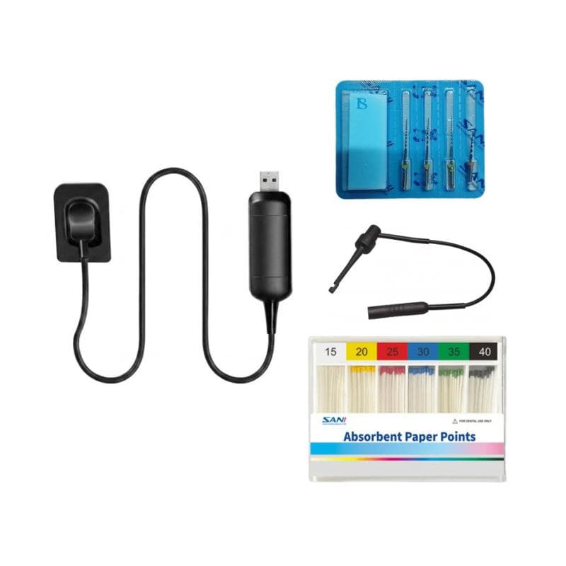 BonSensor #1.5 + 5 x Sani Paper Point Any Size + 2 x Sani Rotary Files Any Size + File Clip